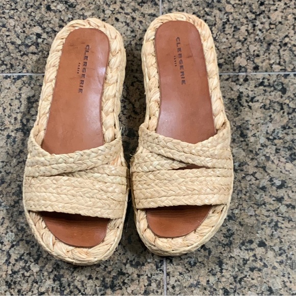 🩷Robert clergerie🌼  Idalie Raffia slides - Picture 2 of 13
